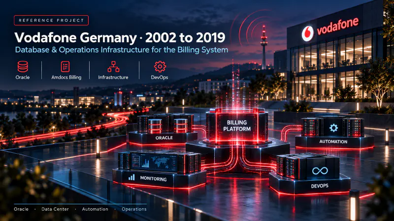 Banner Referenzprojekt Vodafone: Billing-Infrastruktur, Rechenzentrumsumzug und Testumgebungen